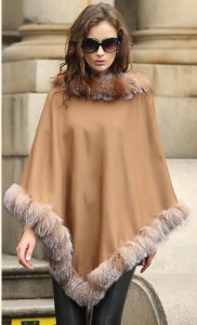 16-April-005 cashmere shawl with fox fur finishing  (1)