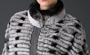 16May-037 rex rabbit chinchilla fur jacket  (1)