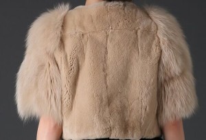 16-029June   rex rabbit fur jacket with fox fur sleve (12)
