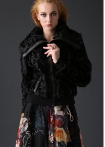 16-030June lamb fur jacket  (7)