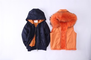 1707020 pilot jacket with rex rabbit fur lining (1)