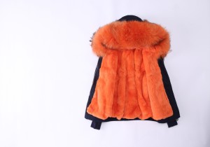 1707020 pilot jacket with rex rabbit fur lining (90)