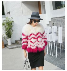1701010 knitted fox fur coat eileenhou (7)