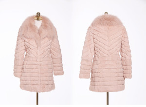 rabbit fur coat with fox fur collar 1701013 eieenhou (15)
