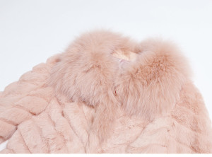 rabbit fur coat with fox fur collar 1701013 eieenhou (16)
