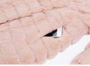 rabbit fur coat with fox fur collar 1701013 eieenhou (18)