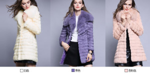 rabbit fur coat with fox fur collar 1701013 eieenhou (5)