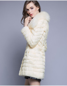 rabbit fur coat with fox fur collar 1701013 eieenhou (7)