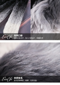 1703014 knitted rabbit fur coat with big collar ailin fur (15)