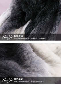 1703014 knitted rabbit fur coat with big collar ailin fur (16)