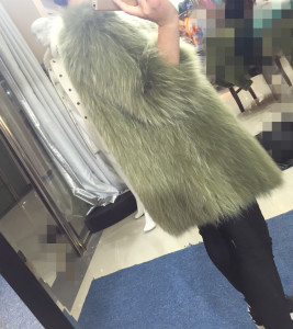 1703029 raccoon fur long coat ailin fur (40)