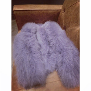 1703042 knitted fox fur jacket eileenhou ailin fur (36)