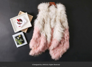 1703061 raccoon fur vest eileenhou ailin fur (10)