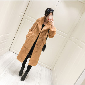 1703069 rabbit fur long coat eileenhou ailin fur (11)