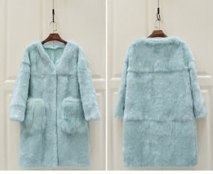 1703075 rabbit fur coat with fox fur pocket eileenhou ailin fur (25)