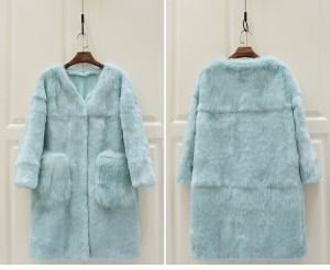 1703075 rabbit fur coat with fox fur pocket eileenhou ailin fur (25)