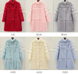 1703079 rabbit fur coat eileenhou ailin fur (3)