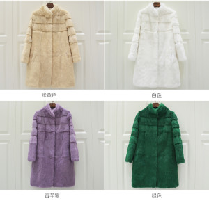 1703079 rabbit fur coat eileenhou ailin fur (4)