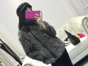 1703090 lamb fur motorcycle jacket eileenhou ailin fur (3)