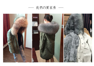 1703145 parka coat with rex rabbit fur lining with hood trimming eileenhou (9)