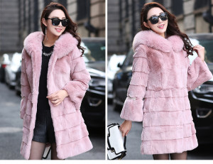 1704020 rex rabbit fur coat with hood with fox fur eileenhou lvcomeff (14)