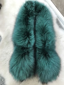 1704082 silver fox fur collar scarf eileenhou lvcomeff (7)