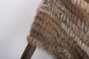 1704095 rabbit fur poncho with raccoon fur collar eileenhou lvcomeff (4)