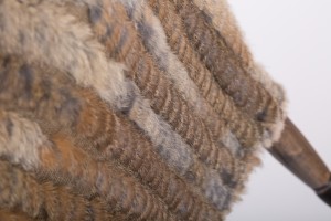 1704095 rabbit fur poncho with raccoon fur collar eileenhou lvcomeff (7)