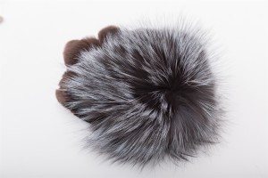 1704114 knitting rex rabbit fur hat with silver fox fur top eileenhou lvcomeff (22)