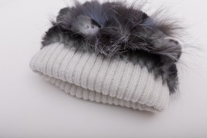 1704122 rex rabbit fur hat with fox fur eileenhou lvcomeff (1)
