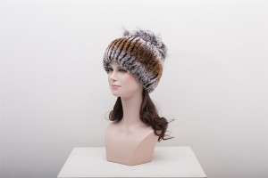 1704122 rex rabbit fur hat with fox fur eileenhou lvcomeff (15)