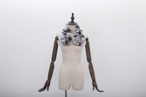 1704130 rex rabbit fur scarf chinchilla color eileenhou lvcomeff (3)
