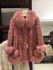 1704187 mink fur coat with fox fur collar eileenhou lvcomeff (14)
