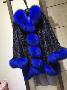 1704187 mink fur coat with fox fur collar eileenhou lvcomeff (3)