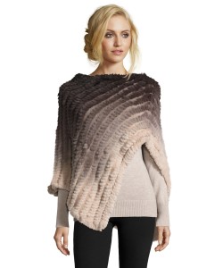 1705018 knitting rabbit fur poncho eileenhou (2)