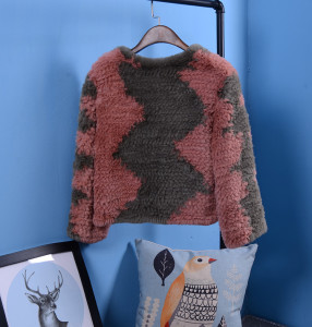 1705092 knitted rex rabbit fur poncho lvcomeff (14)