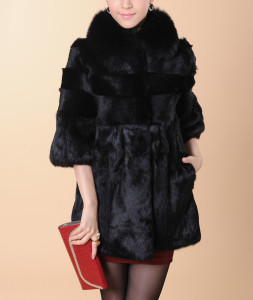 rex rabbit fur coat with fox fur collar lvcomeff 1705095 (28)