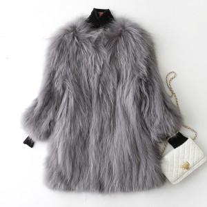 1705108 knitted raccoon fur coat (2)