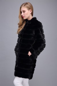 1706001 mink fur coat eillenhou stripe (15)