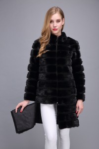 1706001 mink fur coat eillenhou stripe (27)