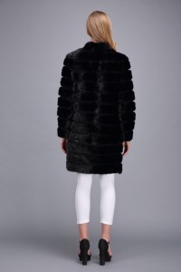 1706001 mink fur coat eillenhou stripe (4)