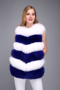 1706017 fox fur gilet blue white eileenhou (16)