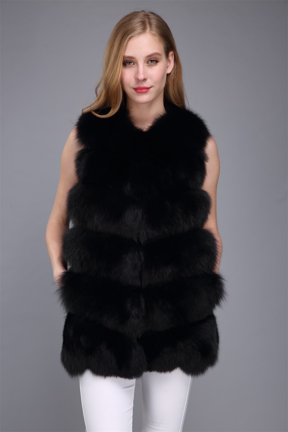 black fox fur