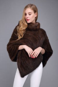 1706027 knitted mink fur poncho brown color lvcomeff (16)