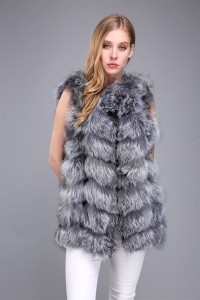 1706036 silver fox fur vest eileenhou (19)