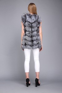 1706036 silver fox fur vest eileenhou (3)