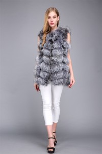 1706036 silver fox fur vest eileenhou (8)