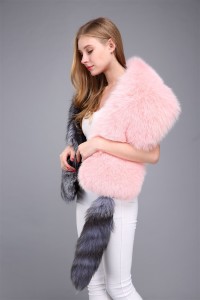 1706039 fox fur scarf eileenhou with tail (4)