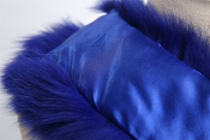 1708032 fox fur collar scarf with ribbon eileenhou (8)