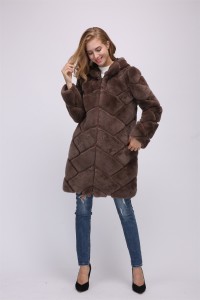 1708144 rex rabbit fur coat double-faced coat eileenhou with hood (22)